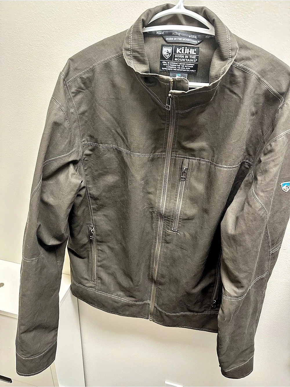 KÜHL Burr Jacket Men's Lightweight Jacket Dark Olive L